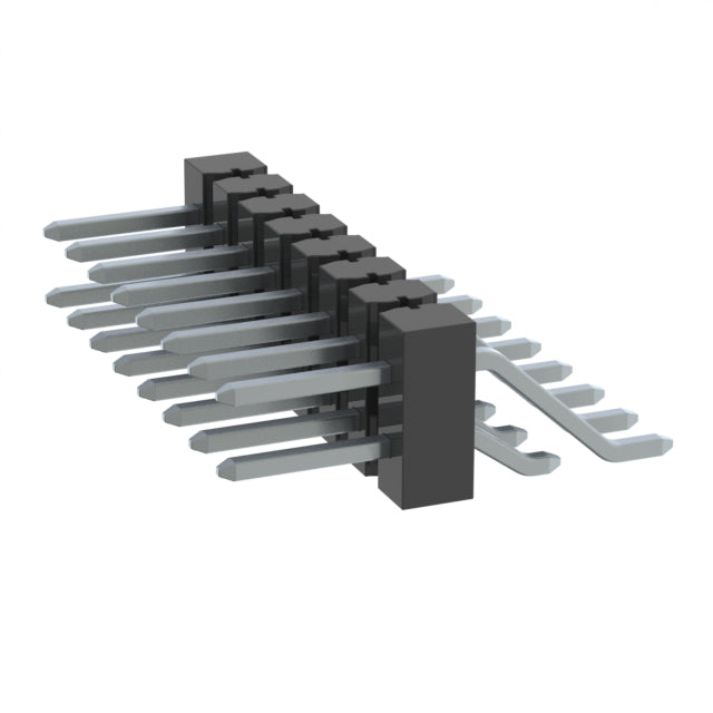 TSM-108-01-T-DH-TR by Samtec Inc. - CONNECTOR HEADER SMD R/A 16POS 2.54MM
