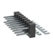 TSM-108-01-T-DH-K by Samtec Inc. - CONNECTOR HEADER SMD R/A 16POS 2.54MM