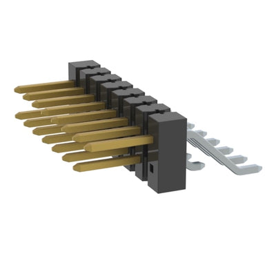 TSM-108-01-L-DH-001 by Samtec Inc. - CONNECTOR HEADER SMD R/A 16POS 2.54MM