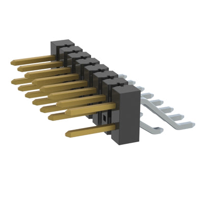 TSM-108-01-L-DH-003-K-TR by Samtec Inc. - CONNECTOR HEADER SMD R/A 16POS 2.54MM