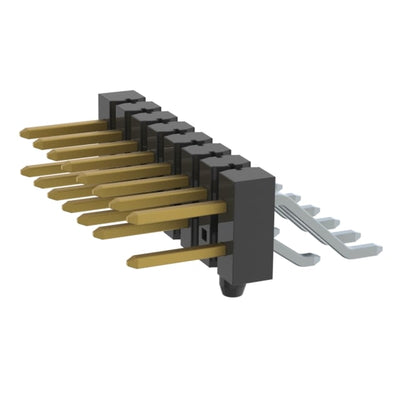 TSM-108-01-L-DH-A-003-P-TR by Samtec Inc. - CONNECTOR HEADER SMD R/A 16POS 2.54MM
