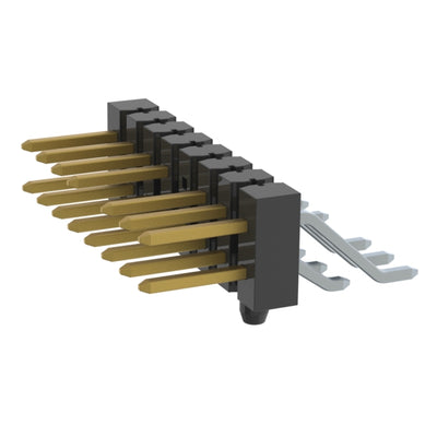 TSM-108-01-L-DH-A-008-P by Samtec Inc. - CONNECTOR HEADER SMD R/A 16POS 2.54MM