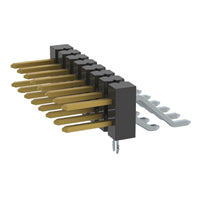 TSM-108-01-S-DH-LC by Samtec Inc. - CONNECTOR HEADER SMD R/A 16POS 2.54MM