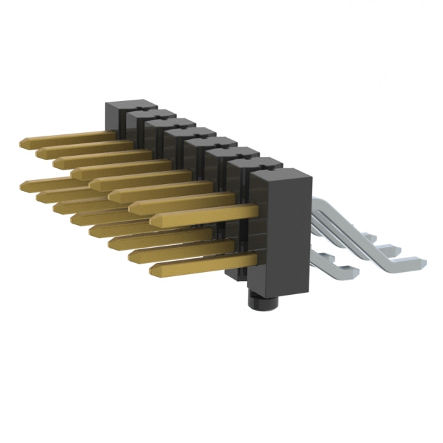 TSM-108-01-LM-DH-SL-K-TR by Samtec Inc. - CONNECTOR HEADER SMD R/A 16POS 2.54MM