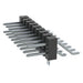 TSM-109-01-TM-DH-LC-K-TR by Samtec Inc. - CONNECTOR HEADER SMD R/A 18POS 2.54MM