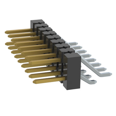 TSM-109-01-L-DH-002 by Samtec Inc. - CONNECTOR HEADER SMD R/A 18POS 2.54MM