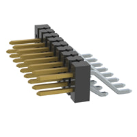 TSM-109-01-S-DH-018-P by Samtec Inc. - CONNECTOR HEADER SMD R/A 18POS 2.54MM