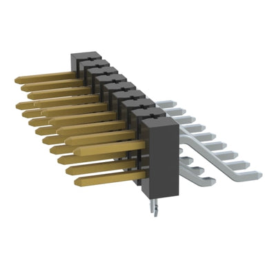 TSM-109-01-S-DH-LC-K-TR by Samtec Inc. - CONNECTOR HEADER SMD R/A 18POS 2.54MM