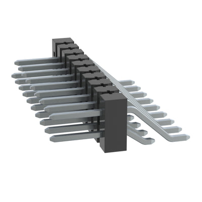 TSM-110-01-T-DH-020 by Samtec Inc. - CONNECTOR HEADER SMD R/A 20POS 2.54MM