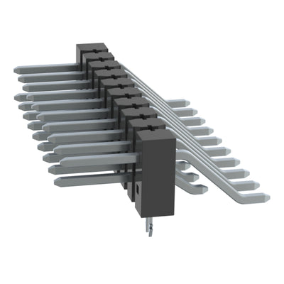 TSM-110-01-T-DH-LC-001-P-TR by Samtec Inc. - CONNECTOR HEADER SMD R/A 20POS 2.54MM