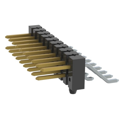 TSM-110-01-L-DH-A-001-K-TR by Samtec Inc. - CONNECTOR HEADER SMD R/A 20POS 2.54MM