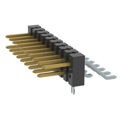 TSM-110-01-L-DH-LC-001 by Samtec Inc. - CONNECTOR HEADER SMD R/A 20POS 2.54MM