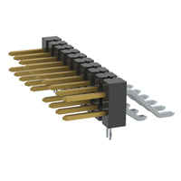 TSM-110-01-LM-DH-LC-009-TR by Samtec Inc. - CONNECTOR HEADER SMD R/A 20POS 2.54MM