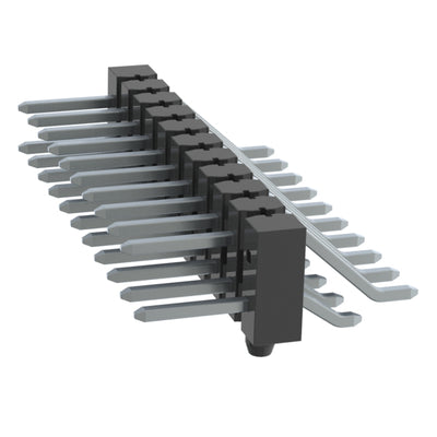 TSM-111-01-T-DH-A-002-P-TR by Samtec Inc. - CONNECTOR HEADER SMD R/A 22POS 2.54MM