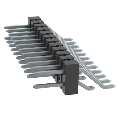TSM-112-01-T-DH-003 by Samtec Inc. - CONNECTOR HEADER SMD R/A 24POS 2.54MM