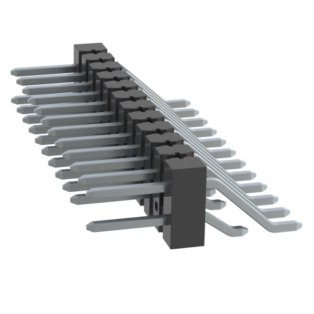 TSM-112-01-T-DH-003 by Samtec Inc. - CONNECTOR HEADER SMD R/A 24POS 2.54MM