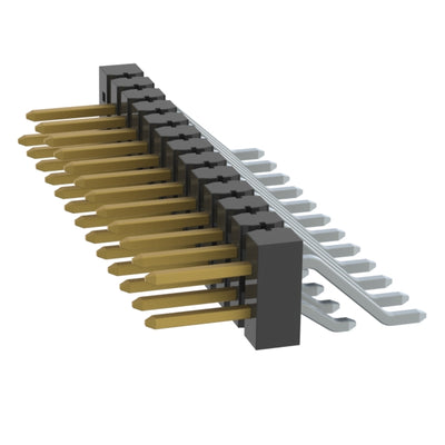 TSM-113-01-S-DH-026 by Samtec Inc. - CONNECTOR HEADER SMD R/A 26POS 2.54MM