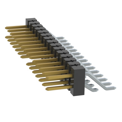 TSM-115-01-S-DH-015-P-TR by Samtec Inc. - CONNECTOR HEADER SMD R/A 30POS 2.54MM