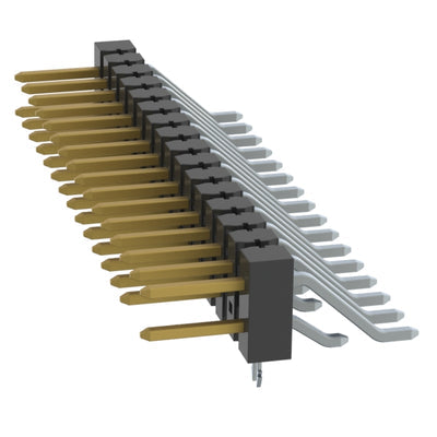 TSM-116-01-S-DH-LC-003 by Samtec Inc. - CONNECTOR HEADER SMD R/A 32POS 2.54MM