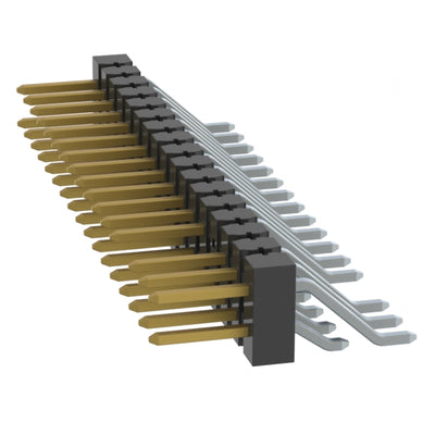 TSM-117-01-S-DH-008 by Samtec Inc. - CONNECTOR HEADER SMD R/A 34POS 2.54MM
