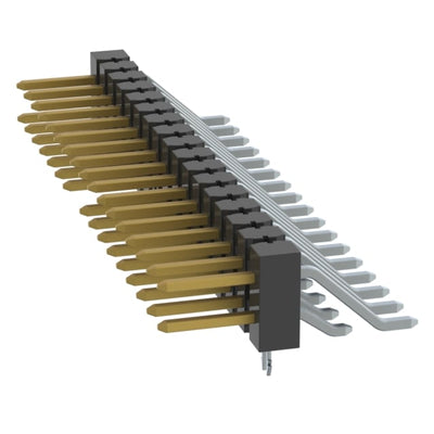 TSM-117-01-S-DH-LC-019-P by Samtec Inc. - CONNECTOR HEADER SMD R/A 34POS 2.54MM
