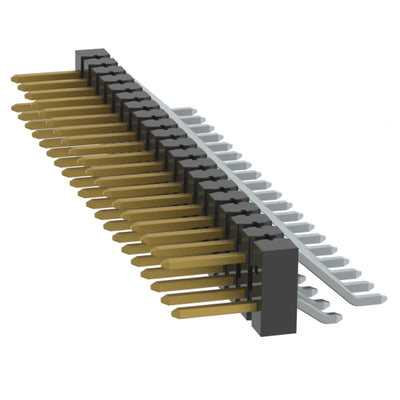 TSM-120-01-L-DH-002-P by Samtec Inc. - CONNECTOR HEADER SMD R/A 40POS 2.54MM