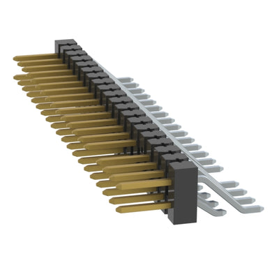 TSM-120-01-L-DH-010-P by Samtec Inc. - CONNECTOR HEADER SMD R/A 40POS 2.54MM