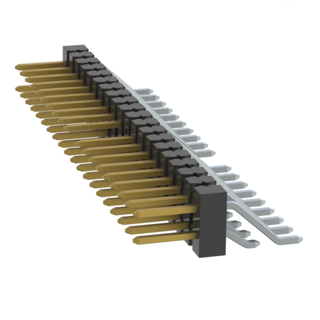 TSM-120-01-L-DH-020 by Samtec Inc. - CONNECTOR HEADER SMD R/A 40POS 2.54MM