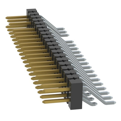 TSM-120-01-L-DH-034-P by Samtec Inc. - CONNECTOR HEADER SMD R/A 40POS 2.54MM
