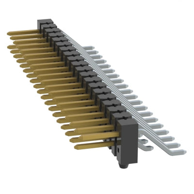 TSM-120-01-F-DH-A-001 by Samtec Inc. - CONNECTOR HEADER SMD R/A 40POS 2.54MM