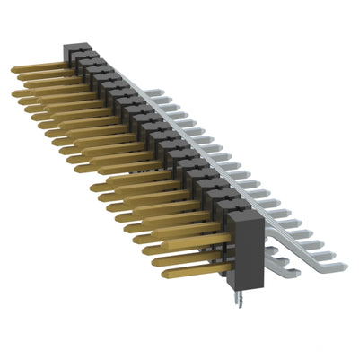 TSM-120-01-S-DH-LC-019-P by Samtec Inc. - CONNECTOR HEADER SMD R/A 40POS 2.54MM