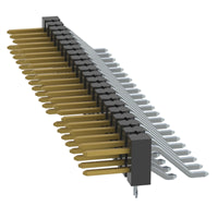 TSM-122-01-S-DH-LC-017 by Samtec Inc. - CONNECTOR HEADER SMD R/A 44POS 2.54MM