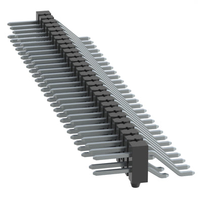 TSM-128-01-T-DH-A-005 by Samtec Inc. - CONNECTOR HEADER SMD R/A 56POS 2.54MM