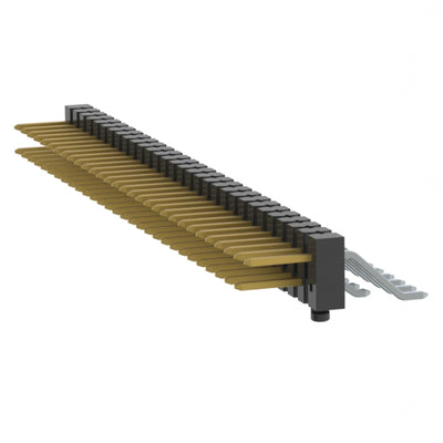 TSM-130-01-S-DH-SL-001-P by Samtec Inc. - CONNECTOR HEADER SMD R/A 60POS 2.54MM