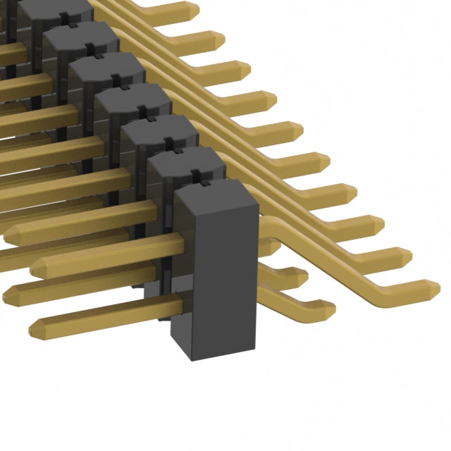 TSM-114-01-H-DH-P-TR by Samtec Inc. - CONNECTOR HEADER SMD R/A 28POS 2.54MM