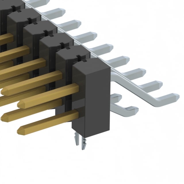 TSM-115-01-S-DH-LC-TR by Samtec Inc. - CONNECTOR HEADER SMD R/A 30POS 2.54MM