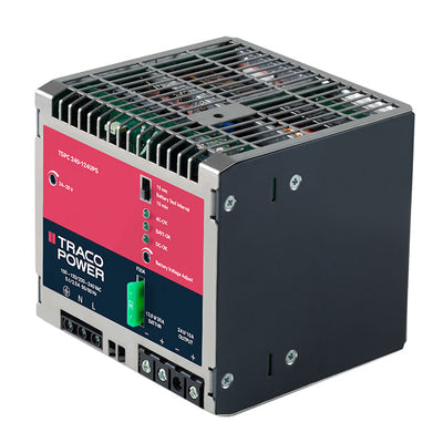 TSPC 240-124UPS by Traco Power - AC/DC DIN RAIL SUPPLY 24V 288W