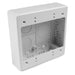 TSRW-JBD by HellermannTyton - DUAL GANG JUNC BOX WHITE