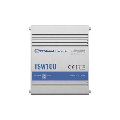 TSW100 by Teltonika - UNMANAGED POE+SWITCH 5 LAN PORTS