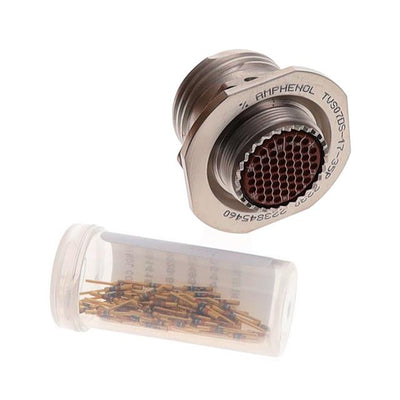 TVPS00DS-17-35P by Amphenol Aerospace Operations - WALL MOUNT RECEPTACLE, AP-93 FIN