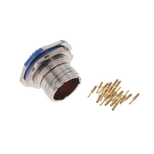 TVS07DS-15-19P by Amphenol Aerospace Operations - JAM NUT RECEPTACLE, AP-93 FINISH