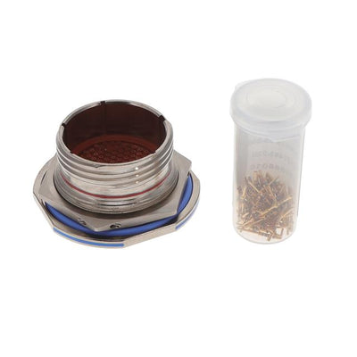 TVS07DS-23-35P by Amphenol Aerospace Operations - JAM NUT RECEPTACLE, AP-93 FINISH