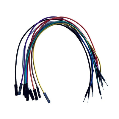 TW-MF-20C by Twin Industries - 10-PACK MULTI-COLOR JUMPER WIRES