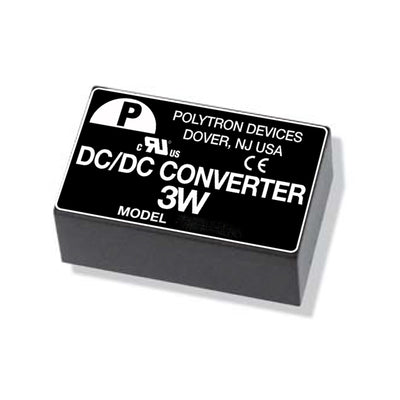 TW3-48-5 by Polytron - DC DC CONVERTER +/-5V 3W