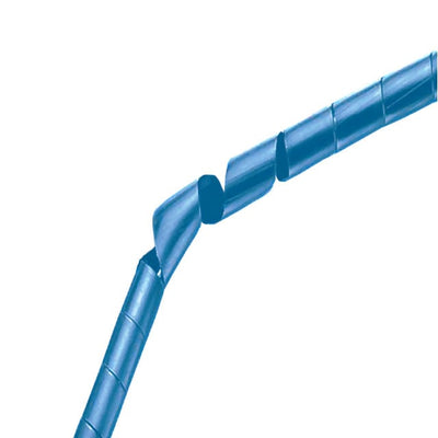 T50F-C6 by Panduit Corp - SPIRAL WRAP 1/2"" X 100' BLUE