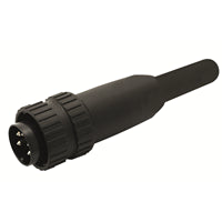 T 3434 951 by Amphenol Sine Systems Corp - FULL PLASTIC MALE CABLE CONNECTO
