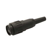 T 3448 551 by Amphenol Sine Systems Corp - FEMALE CABLE CONNECTOR WITH BLAC