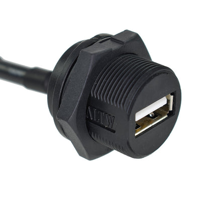UA-20PMFP-SC8002 by Amphenol LTW - USB PANEL SCREW 20A M CONN F PIN