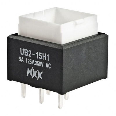 UB215SKW035C-3JC by NKK Switches - PUSH SWITCH BUTTON SPDT 5A 125V