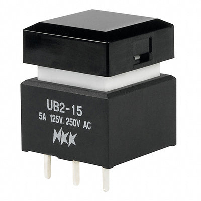 UB215SKW03N-5A by NKK Switches - PUSH SWITCH BUTTON SPDT 5A 125V